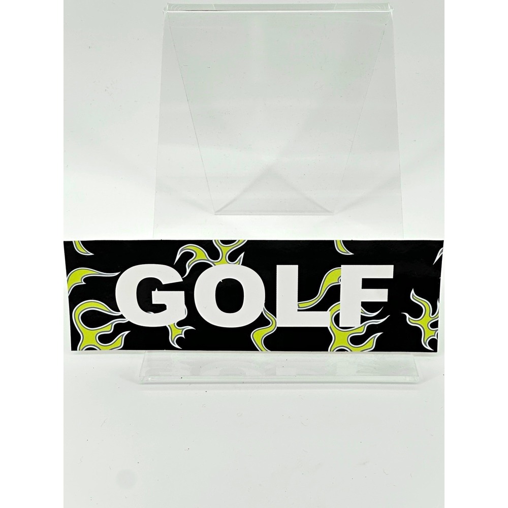 Golf Wang Sticker Decal - Black & White Colorway, 1pc, Tyler the Creator